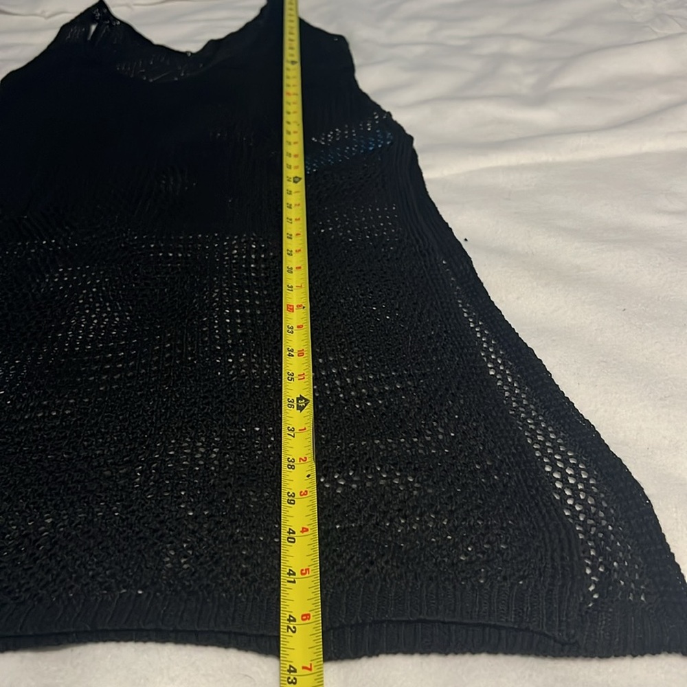 Cupshe Black NWT Knit Cover-Up Beach Dress - S - Picture 5 of 11